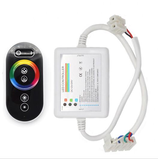 DC12-24V 18A RF Remote Touch RGB Led Controller,Touch Dimmer For led strip light for ceiling